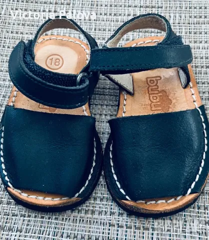 Бебешки сандали BUBU естествена кожа, снимка 4 - Бебешки обувки - 50379491