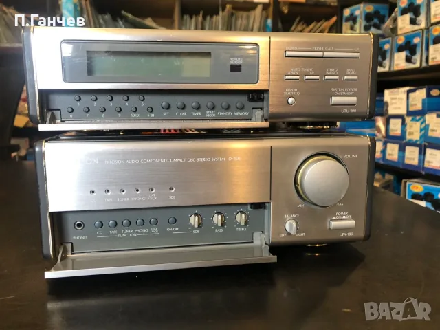 DENON UPA-100,UTU-100 Усилвател и тунер комплект, снимка 2 - Ресийвъри, усилватели, смесителни пултове - 55949128