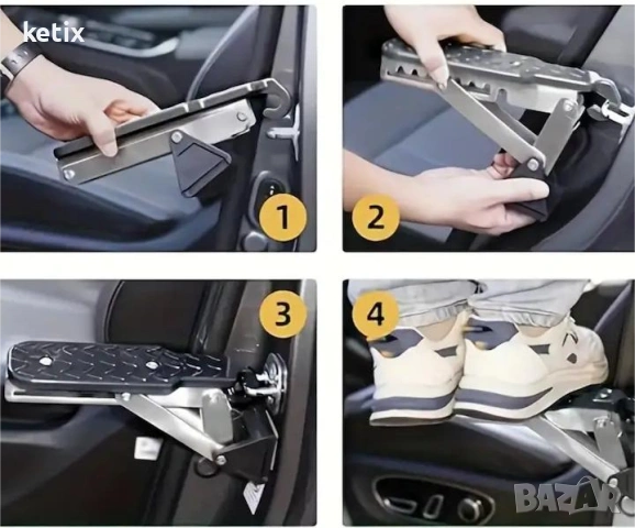 Многофункционална автомобилна стълба, снимка 5 - Аксесоари и консумативи - 53520842