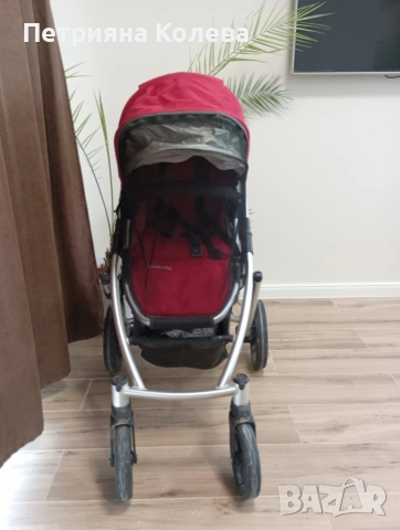Бебешка количка UPPAbaby Vista – пълен комплект (кош + спортна), снимка 5 - За бебешки колички - 53349980