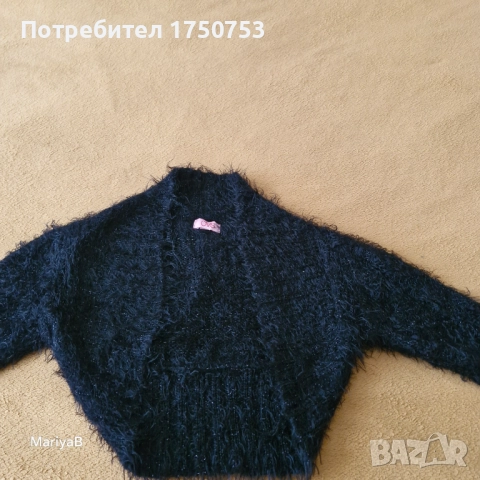 Бяло болеро H&M и черно болеро OVS, снимка 8 - Детски пуловери и жилетки - 52296969