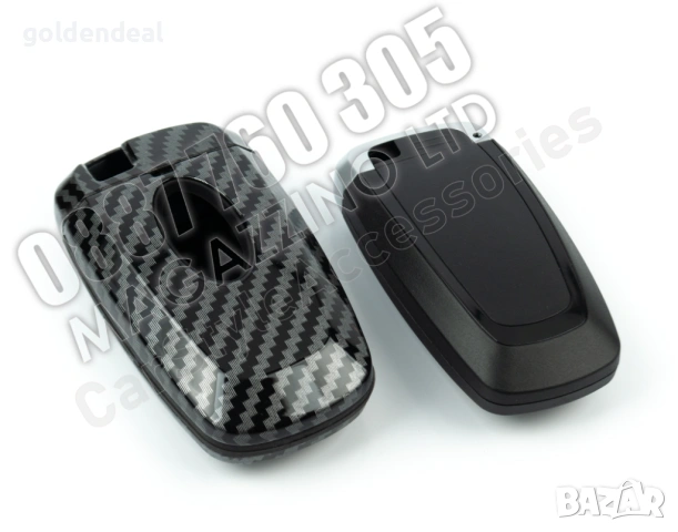 Карбонов Калъф Черупка за ключ Форд, снимка 4 - Аксесоари и консумативи - 53748497