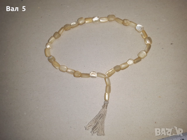 Автентична възрожденска седефена броеница, снимка 4 - Антикварни и старинни предмети - 51618744