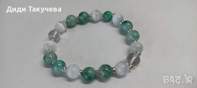 гривни от естествени кристали, снимка 18 - Гривни - 42560821