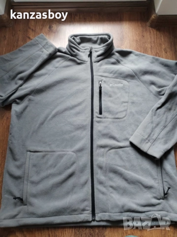 COLUMBIA Men's Steens Mountain Full-Zip 2.0 Fleece Jacket - страхотен мъжки полар 2XL КАТО НОВ, снимка 8 - Спортни дрехи, екипи - 52910181