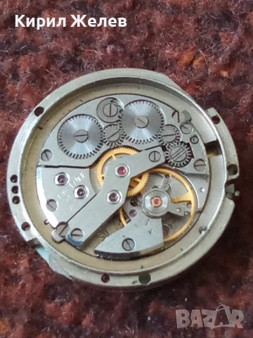 Механизъм с циферблат от стар ръчен часовник 42609, снимка 7 - Мъжки - 52252562
