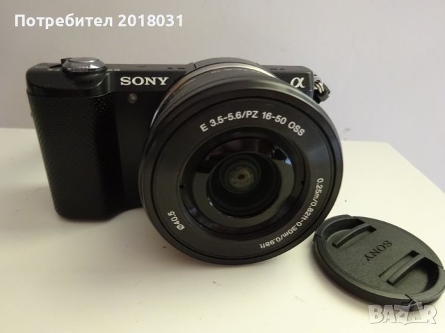 Нов Sony a5000 + 16-50mm, снимка 5 - Фотоапарати - 44146823