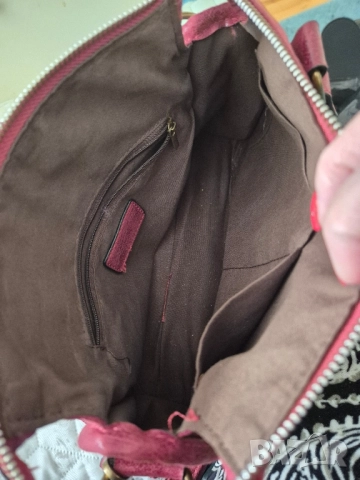 червена чанта Радис, снимка 3 - Чанти - 52961341