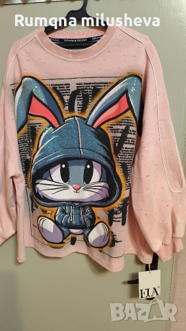 Модерна блуза голям размер