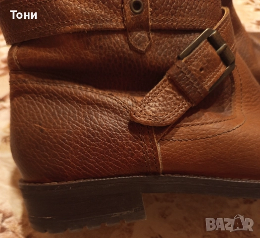 Нови Дамски Зимни Боти Изцяло от Естествена Кожа 38 , снимка 4 - Дамски боти - 52684338