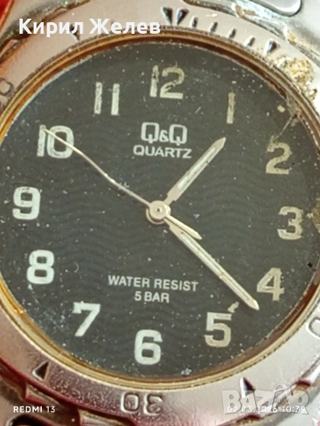 Класически модел мъжки часовник Q/Q QUARTZ много красив 53746, снимка 3 - Мъжки - 53674422
