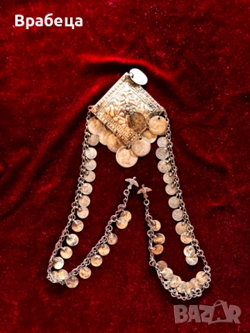 Възрожденски накит. Ромб. Сребро , снимка 6 - Други ценни предмети - 51704584