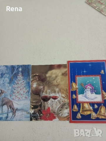 коледни и новогодишни картички , снимка 7 - Коледни подаръци - 52068082