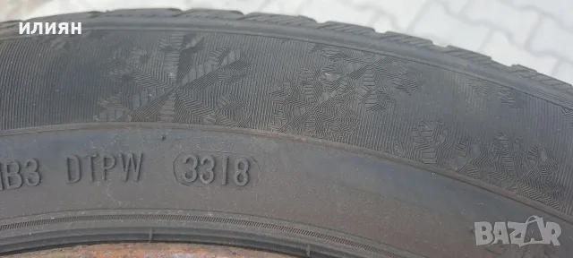 зимни гуми Semperit 215 55 16 215/55/16 2018г 6мм грайфер , снимка 5 - Гуми и джанти - 55970527
