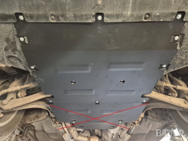 Метална кора под двигател Audi Q5 2017г +, снимка 6 - Аксесоари и консумативи - 51043794