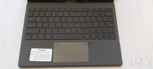 Калъф с Bluetooth клавиатура и RGB подсветка за Samsung Galaxy Tab S9+/S9 FE+ (12.4"), снимка 2 - Калъфи, кейсове - 52788539