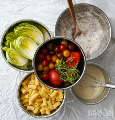 Комплект купи от неръждаема стомана 1810 с капаци, снимка 3 - Прибори за хранене, готвене и сервиране - 53437976