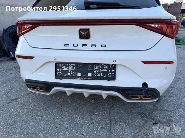 Заден Капак Багажник Сеат Леон 4 Купра Seat Leon IV Cupra