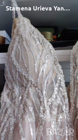 Дизайнерска официална рокля, снимка 7 - Сватбени рокли - 51789370