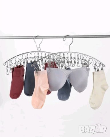 Сушилник за бельо и чорапи от неръждаема стомана , снимка 6 - Други стоки за дома - 41834047