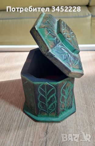 кутия дървена ретро за ценители , снимка 5 - Декорация за дома - 53826652