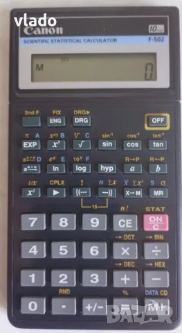 Научен калкулатор Canon F-502, снимка 2 - Друга електроника - 49242997