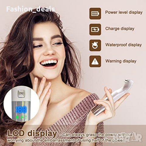 Нов уред 6 в 1 за жени безболезнено обезкосмяване Тример косми красота Самобръсначка, снимка 3 - Електрически самобръсначки - 40753698