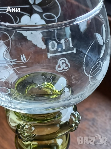 Кристални чаши, снимка 5 - Чаши - 51695042