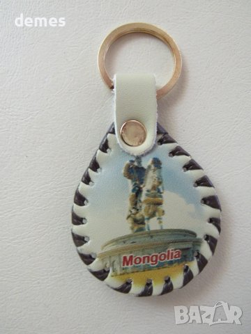 Автентичен кожен ключодържател от Монголия-серия, снимка 3 - Други - 50751478