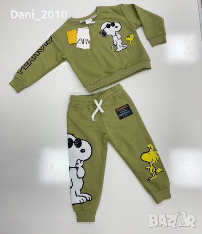 Комплект Peanuts-Zara, снимка 1 - Детски комплекти - 41839076