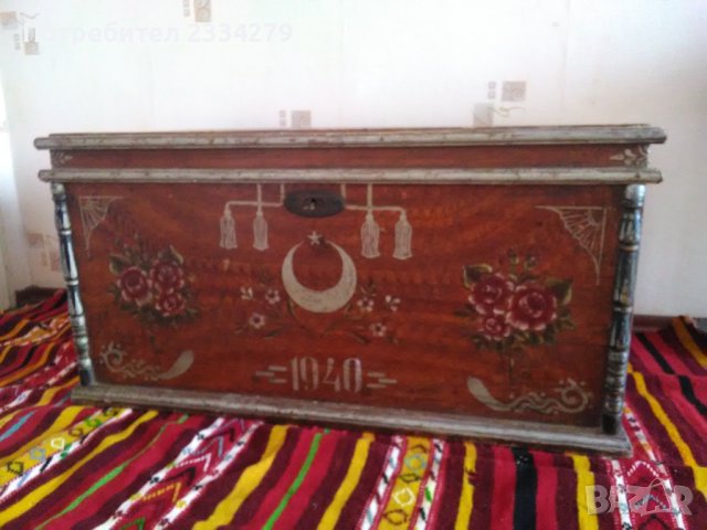 Стари ракли-сандъци за чеиз,различни големини 3 броя., снимка 5 - Антикварни и старинни предмети - 36164241