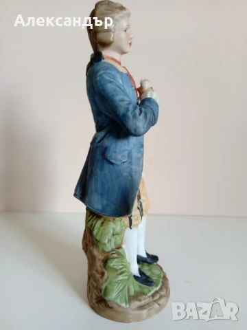 Статуетка бисквитен порцелан METZLER & ORTLOFF, снимка 6 - Статуетки - 50549766