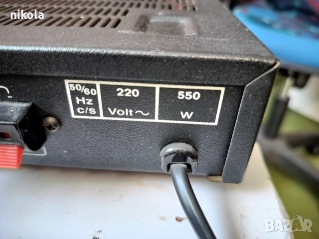 Перфектен сет UHER:Предусилвател стъпало и грамофон-430лв, снимка 6 - Аудиосистеми - 52118049