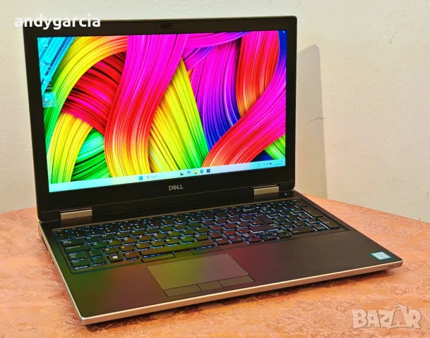 4K UltraHD 100% Adobe/Intel Core i7-9850H/16GB RAM/512GB SSD/NVidia Quadro Т1000/Dell Precision 7540, снимка 2 - Лаптопи за работа - 50022858
