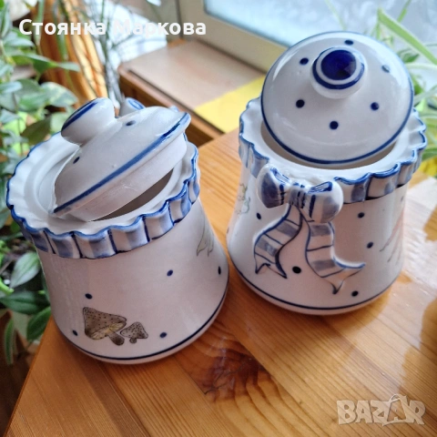 Големи съдове за съхранение на продукти-2 броя, снимка 5 - Аксесоари за кухня - 53138724