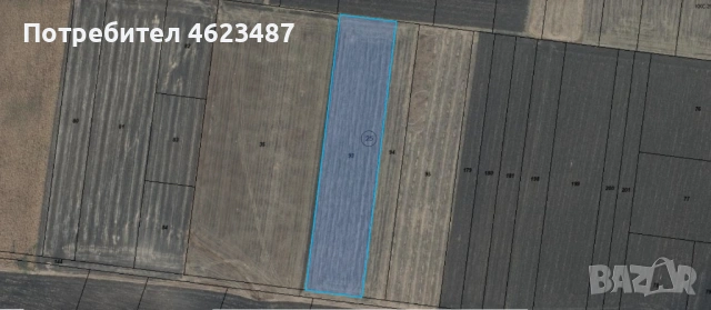 Продавам земеделска земя  с.Ханово обл. Ямбол, снимка 3 - Земеделска земя - 53765426