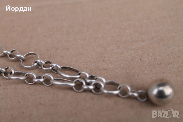 Сребърно дамско колие , снимка 5 - Колиета, медальони, синджири - 53828902