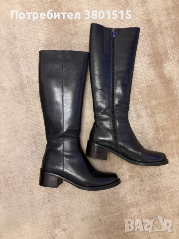 Тъмно сини ботуши Gianni, снимка 3 - Дамски ботуши - 52673367