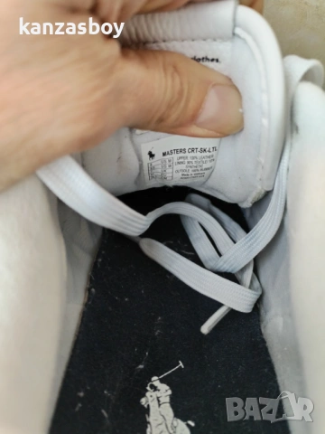 polo ralph lauren - мъжки кожени кецове 41, снимка 10 - Кецове - 53386257