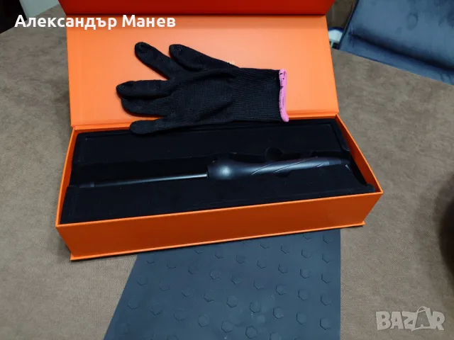 Дигитална професионална маша за къдрици 19мм , снимка 2 - Фризьорски принадлежности - 47260435