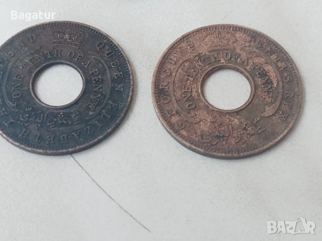 Британска Западна Африка,1952,54г,лот монети,British West Africa , снимка 14 - Нумизматика и бонистика - 51106750