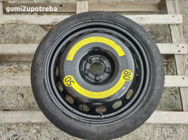 18 резервна джанта патерица 5х100 AUDI TT AUDI A1 3,5J et38 125/70R18