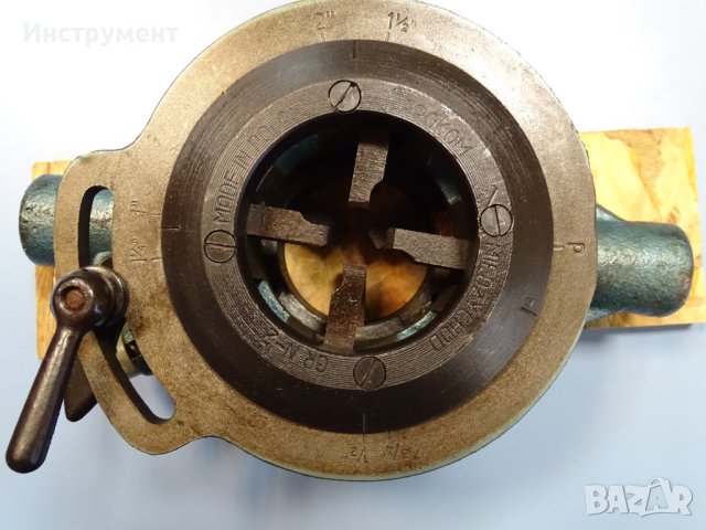 Тръбна винтонарезна глава в комплект с ножове PROCOM GRN-2, снимка 3 - Други инструменти - 42272640