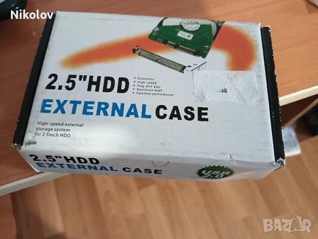 Външен хард диск TOSHIIBA  1000 GB, 80 лв