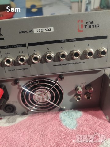 Смесител с усилвател , снимка 5 - Ресийвъри, усилватели, смесителни пултове - 40241302