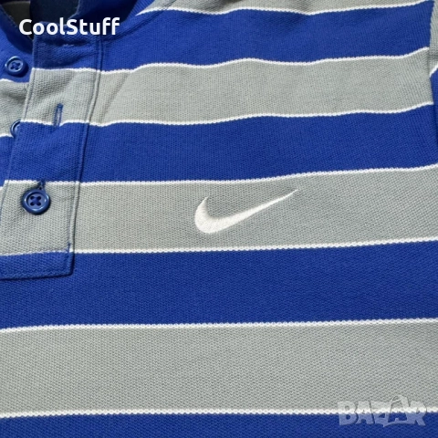 Nike Мъжка Спортна Поло Тениска Размер L, снимка 5 - Тениски - 52422611