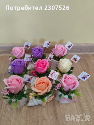 Букети , снимка 5 - Изкуствени цветя - 49305519