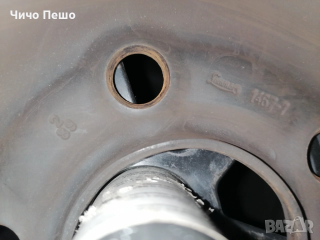 Зимни гуми SAVA с джанти 4 броя 14 цола 185 70 14 5х110 Опел Opel, снимка 8 - Гуми и джанти - 52794551