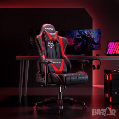 Геймърски стол / офис стол  AF070BPU, снимка 3 - Столове - 42086609