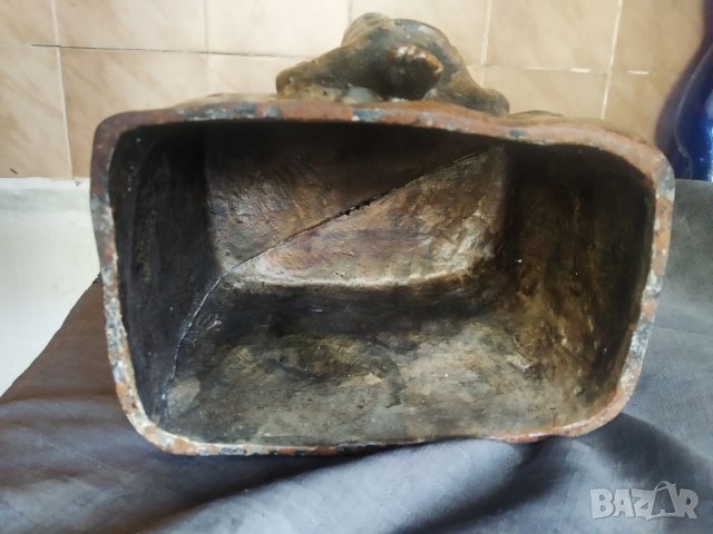 стара метална статуетка-буда, снимка 7 - Други ценни предмети - 34250911